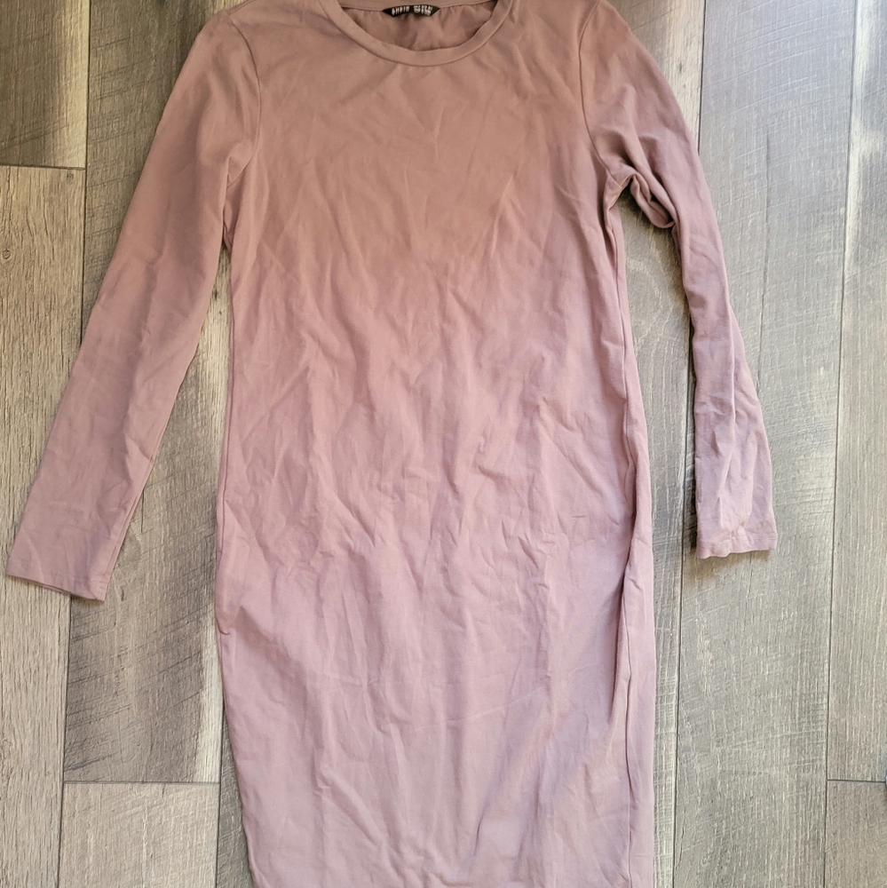 Shein Maternity dress, Size M/6, beige.